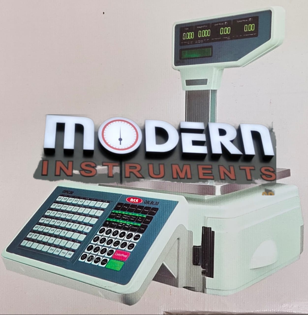 MODERN WEIGHING SCALE & CURRENCY COUNTERS